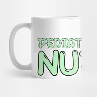 Pediatric Nurse Green Mug